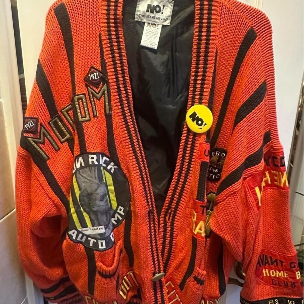 vintage punk rock Cardigan